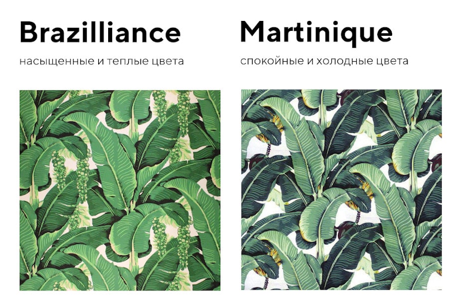Разница между Brazilliance и Martinique
