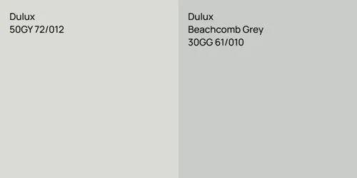 50GY 72/012 null vs 30GG 61/010 Beachcomb Grey