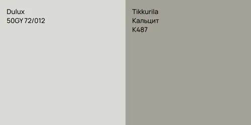 50GY 72/012 null vs K487 Кальцит
