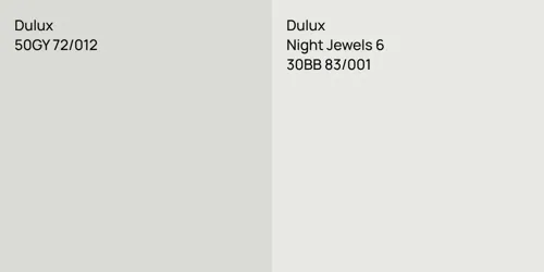 50GY 72/012 null vs 30BB 83/001 Night Jewels 6
