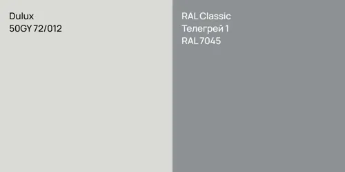 50GY 72/012 null vs RAL 7045 Телегрей 1