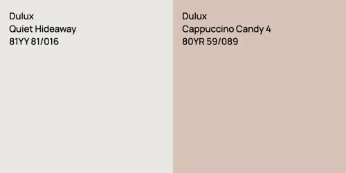 81YY 81/016 Quiet Hideaway vs 80YR 59/089 Cappuccino Candy 4