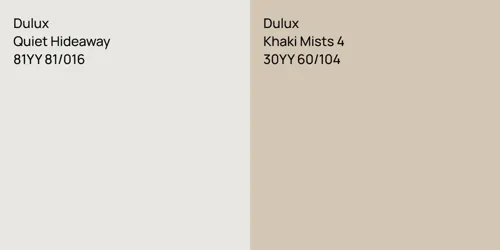 81YY 81/016 Quiet Hideaway vs 30YY 60/104 Khaki Mists 4