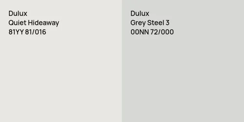 81YY 81/016 Quiet Hideaway vs 00NN 72/000 Grey Steel 3