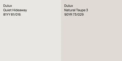 81YY 81/016 Quiet Hideaway vs 90YR 73/029 Natural Taupe 3