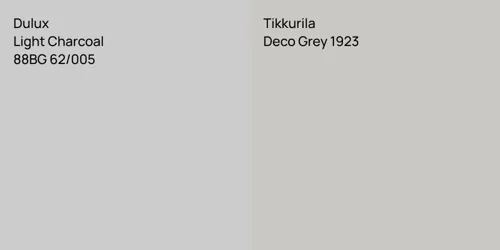 88BG 62/005 Light Charcoal vs Deco Grey 1923 null