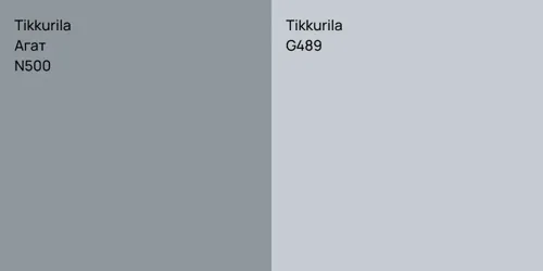 N500 Агат vs G489 