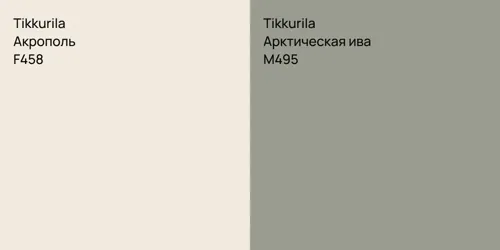 F458 Акрополь vs M495 Арктическая ива