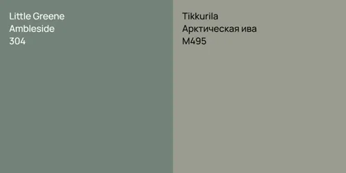 304 Ambleside vs M495 Арктическая ива