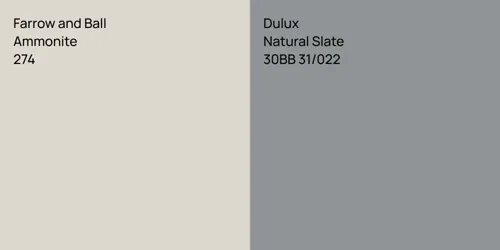 274 Ammonite vs 30BB 31/022 Natural Slate