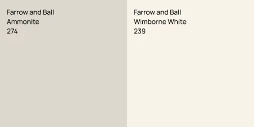 274 Ammonite vs 239 Wimborne White
