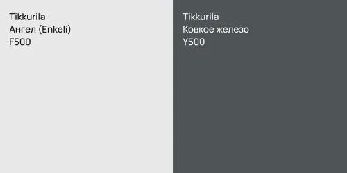 F500 Ангел (Enkeli) vs Y500 Ковкое железо