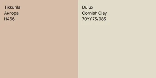 H466 Ангора vs 70YY 73/083 Cornish Clay