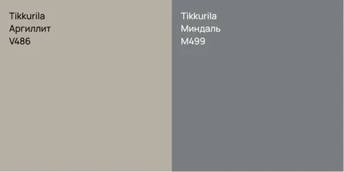 V486 Аргиллит vs M499 Миндаль