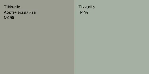 M495 Арктическая ива vs H444 null