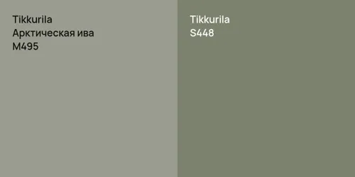 M495 Арктическая ива vs S448 null