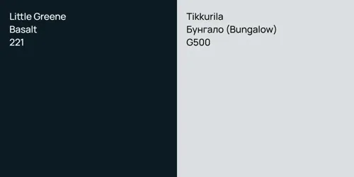 221 Basalt vs G500 Бунгало (Bungalow)