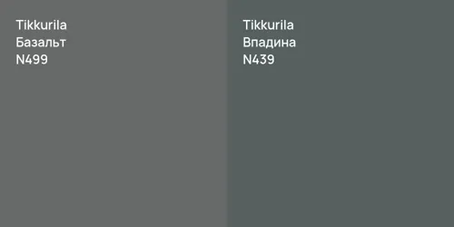 N499 Базальт vs N439 Впадина