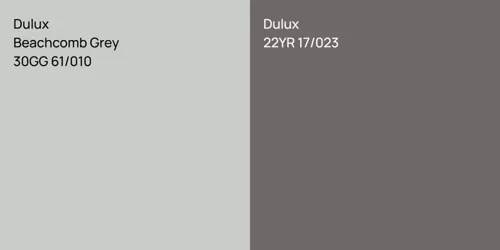 30GG 61/010 Beachcomb Grey vs 22YR 17/023 null