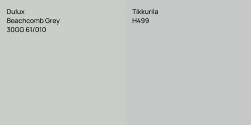 30GG 61/010 Beachcomb Grey vs H499 