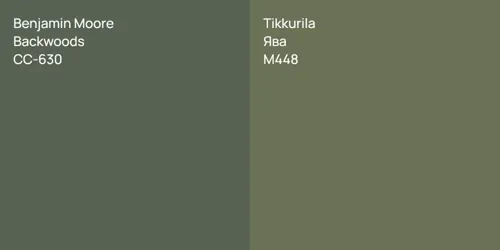 CC-630 Backwoods vs M448 Ява