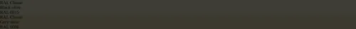 RAL 6015  Black olive vs RAL 6006  Grey olive