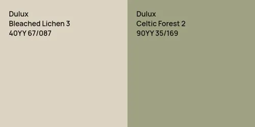 40YY 67/087 Bleached Lichen 3 vs 90YY 35/169 Celtic Forest 2