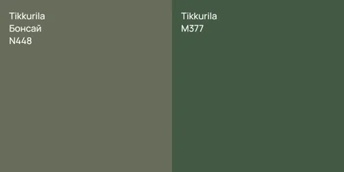 N448 Бонсай vs M377 