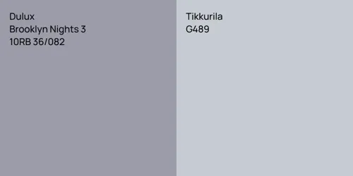 10RB 36/082 Brooklyn Nights 3 vs G489 