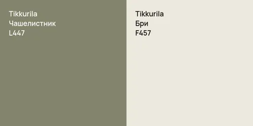 L447 Чашелистник vs F457 Бри