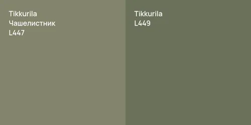 L447 Чашелистник vs L449 
