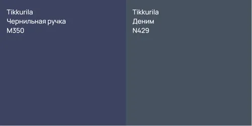 M350 Чернильная ручка vs N429 Деним