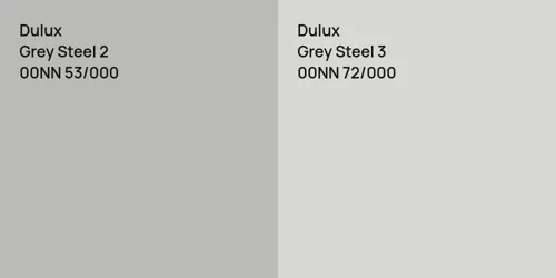 00NN 53/000 Grey Steel 2 vs 00NN 72/000 Grey Steel 3