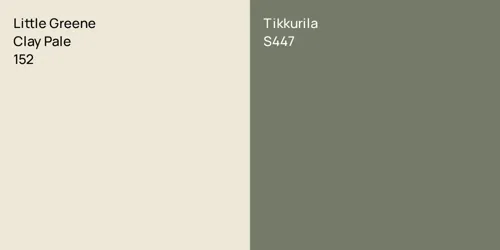 152 Clay Pale vs S447 null