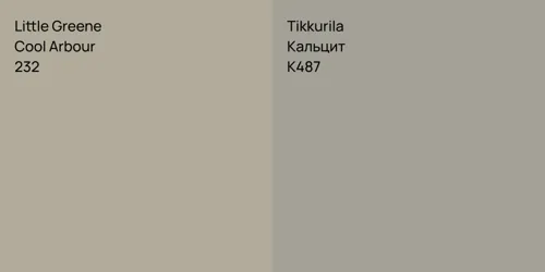 232 Cool Arbour vs K487 Кальцит