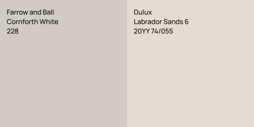 228 Cornforth White vs 20YY 74/055 Labrador Sands 6
