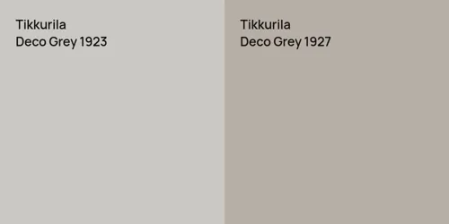 Deco Grey 1923 null vs Deco Grey 1927 null