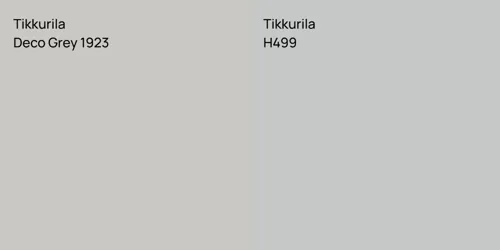Deco Grey 1923 null vs H499 