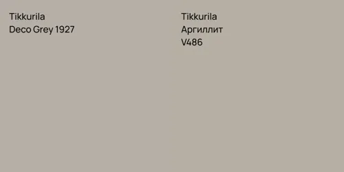 Deco Grey 1927 null vs V486 Аргиллит