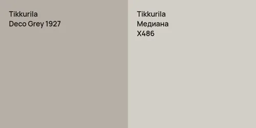 Deco Grey 1927 null vs X486 Медиана