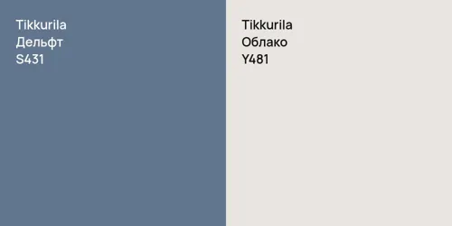 S431 Дельфт vs Y481 Облако