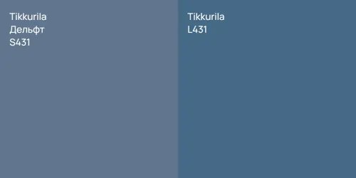 S431 Дельфт vs L431 null