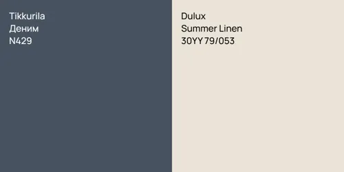 N429 Деним vs 30YY 79/053 Summer Linen