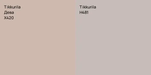 X420 Дева vs H481