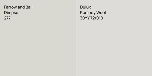 277 Dimpse vs 30YY 72/018 Romney Wool