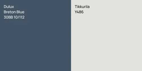 30BB 10/112 Breton Blue vs Y486 null