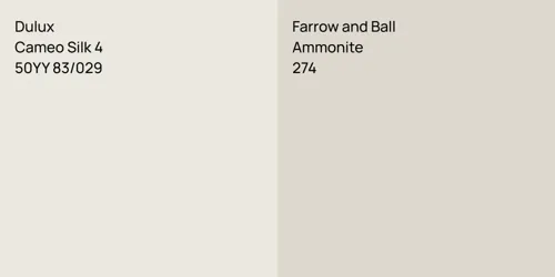 50YY 83/029 Cameo Silk 4 vs 274 Ammonite