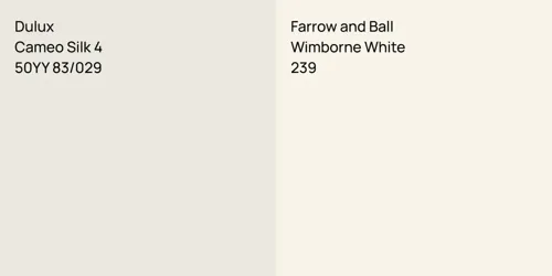 50YY 83/029 Cameo Silk 4 vs 239 Wimborne White