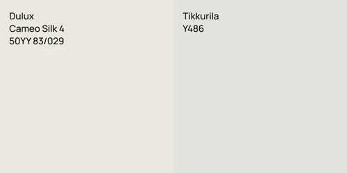 50YY 83/029 Cameo Silk 4 vs Y486 null