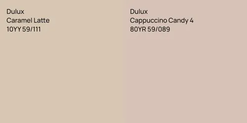 10YY 59/111 Caramel Latte vs 80YR 59/089 Cappuccino Candy 4
